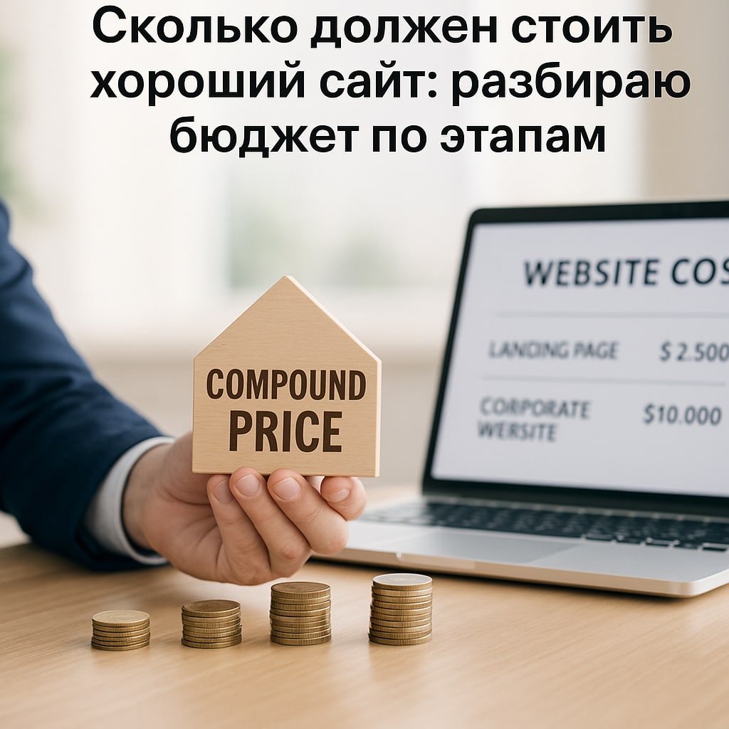 Сколько должен стоить хороший сайт: разбираю бюджет по этапам