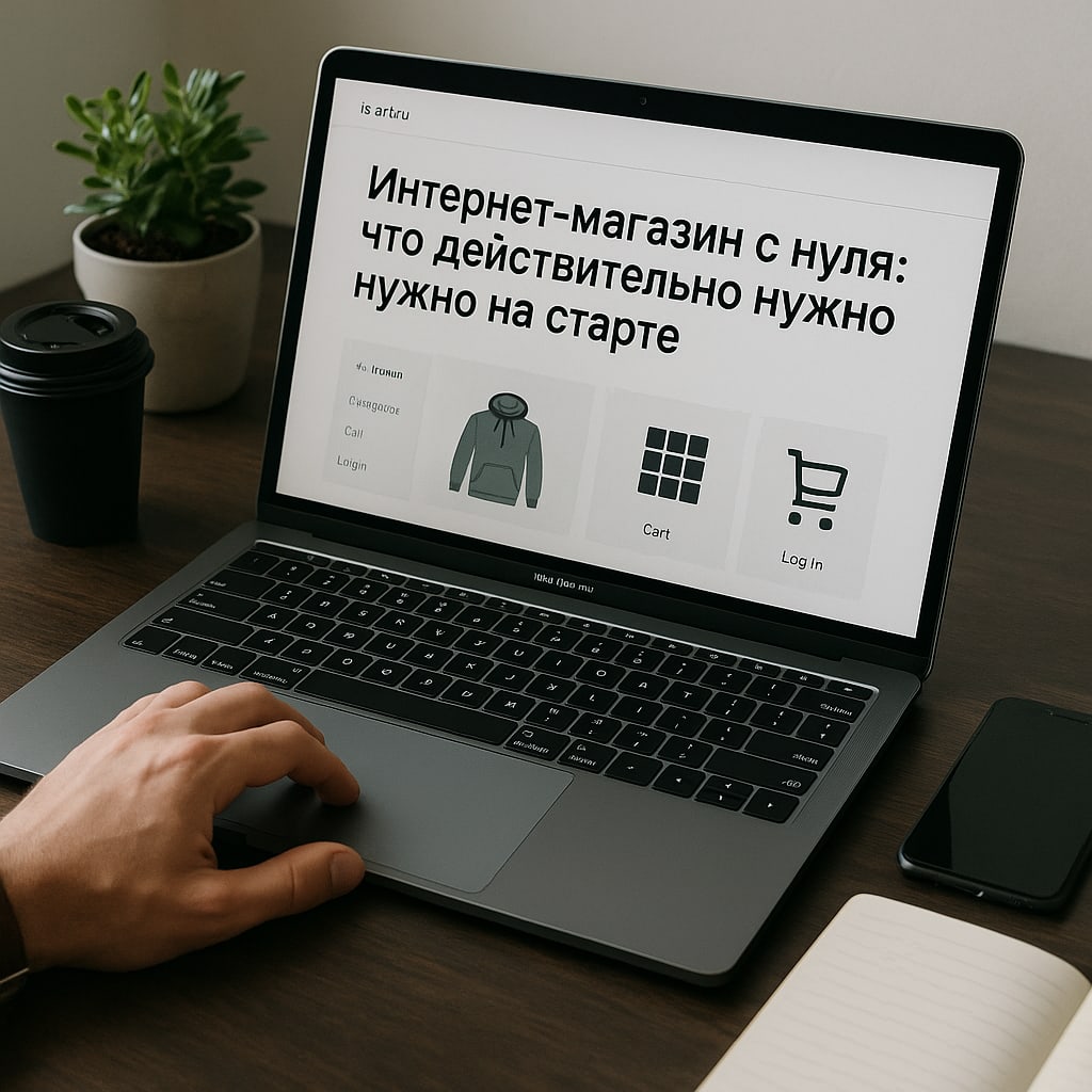 Интернет‑магазин с нуля: что действительно нужно на старте - иллюстрация к статье