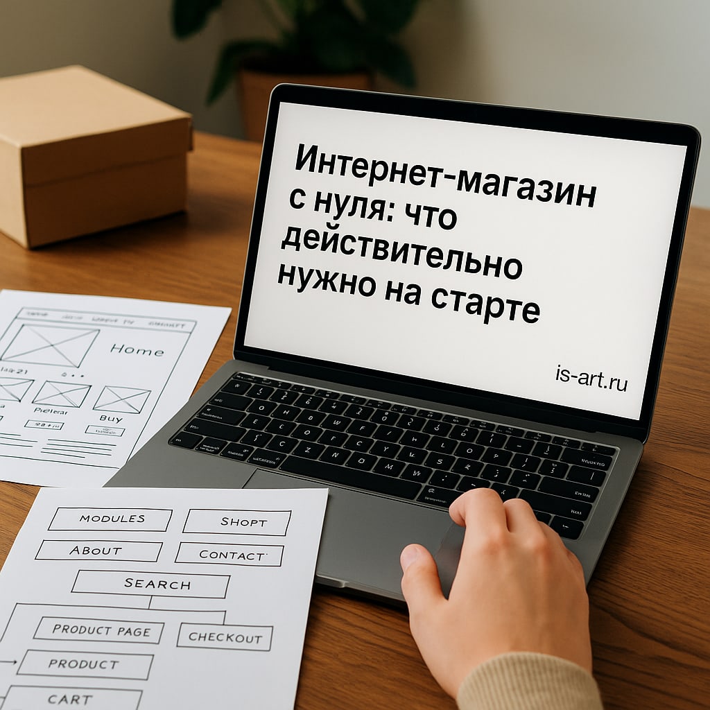 Интернет‑магазин с нуля: что действительно нужно на старте