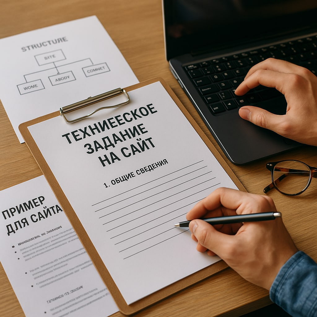 Как подготовить техническое задание на сайт: структура и живые примеры разделов - иллюстрация к статье