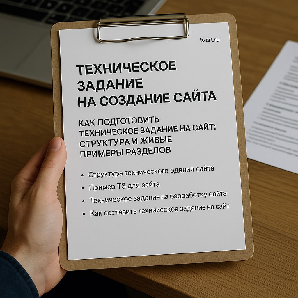 Как подготовить техническое задание на сайт: структура и живые примеры разделов