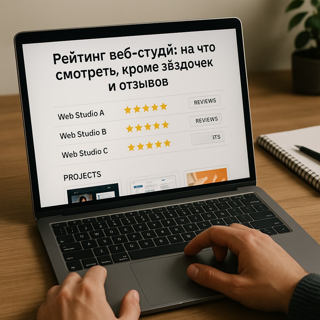 Рейтинг веб‑студий: на что смотреть, кроме звездочек и отзывов Рейтинг веб‑студий: на что смотреть, кроме звездочек и отзывов