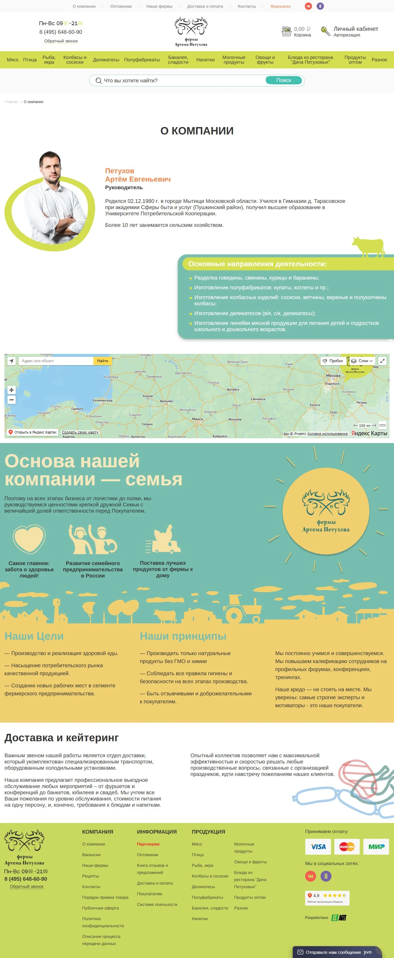 Ферма Петухова — о ферме