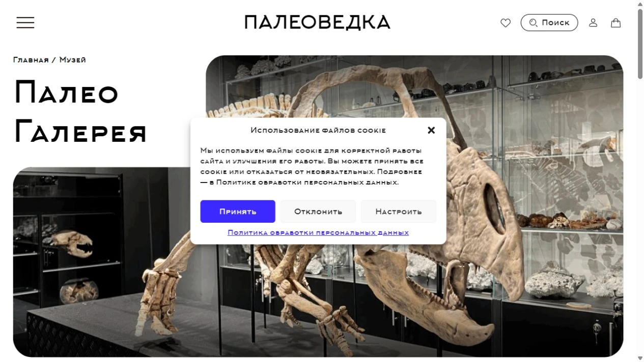 Палеоведка — музей
